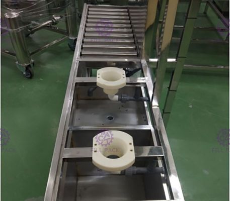 기계 세미 오토매틱을 충전하는 80BPH 20L 갤런 협력 업체