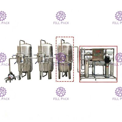 플라스틱 병 미네랄 생수 생산 라인 6000BPH 18-18-6 세정 충진 세포막 협력 업체