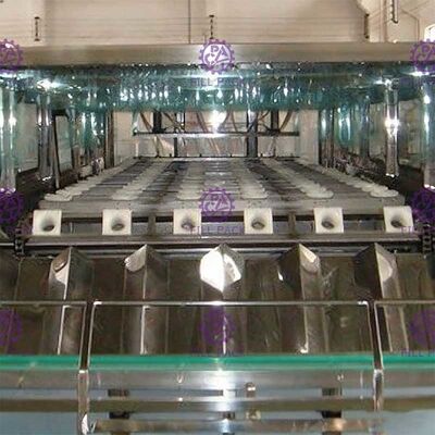 모자 기중기를 가진 전기 1500BPH 갤런 충전물 기계 협력 업체