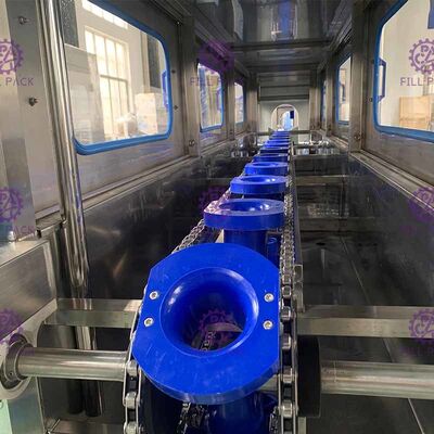 200BPH 5갤런 18.9L 물 채우기 기계 라인 시스템 반자동 협력 업체