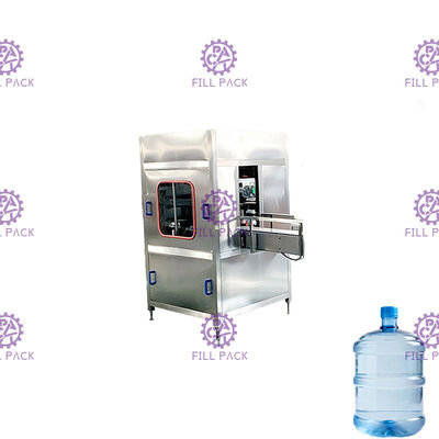 2개의 모자 분류하는 사람 SUS304 300 BPH 5개 갤런 병 충전물 협력 업체