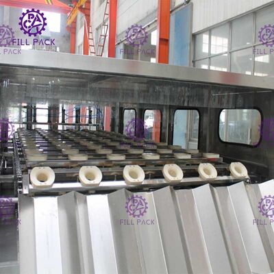 충진 뚜껑봉함기 900BPH 10L 플라스틱 병을 헹구는 1 모노블록 미네랄 생수에서 3 협력 업체