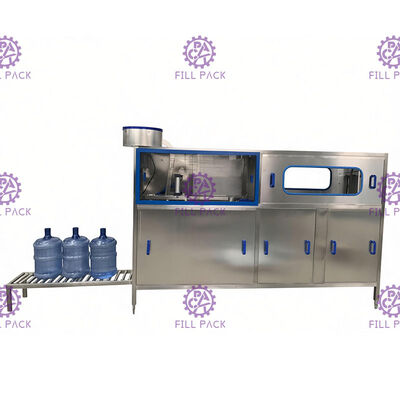 120 BPH 갤런 채우는 선을 헹구는 뜨거운 알칼리성 물 협력 업체