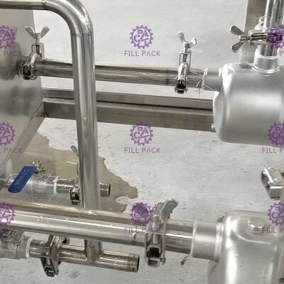 3.4*0.78*1.95m 1개의 120 BPH 갤런 채우는 선에 대하여 3 협력 업체