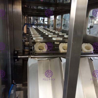 미네랄 생수를 위한 전기 주도 전자동 450BPH 20L 물병 5 갤런 보틀 충전기 협력 업체