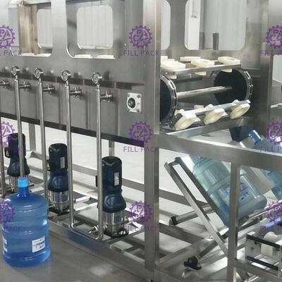 4600*2000*1800mm L 유형 5개 갤런 병 충전물 기계 협력 업체