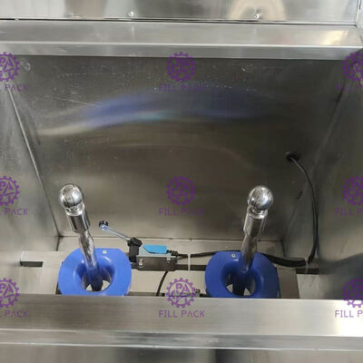 300BPH BSC-2 순수 2개의 머리 ISO 5 갤런 병 세척기 협력 업체