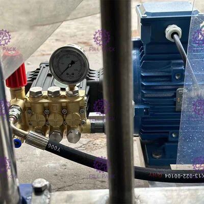 SWXNC-1 고압 내부 닦기 5 갤론 병 세척기 외부 닦기 닦기 단일 스테이션 협력 업체