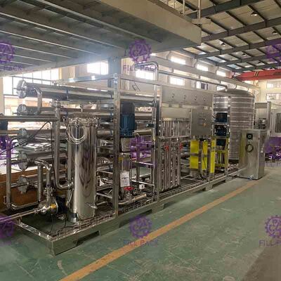 순수한 식수 / 마실 수 있는 3000lph ro 물 처리 기계 협력 업체
