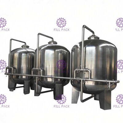 CIP 단위 TDS 미터를 가진 4TPH RO 급수정화 식물 협력 업체