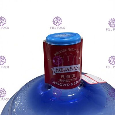 5 갤런 물병을 위한 PVC 플라스틱 열 수축 캡 슬리브 라벨 협력 업체