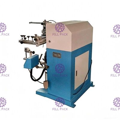 20l 병을 위한 병 라벨러 광전기 탐지를 출력하는 세미오토 회전식 실크 스크린 협력 업체