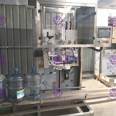 한 개의 머리 목 라벨링 28 밀리미터 갤런 레이블러 전자동화 협력 업체