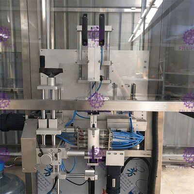 한 개의 머리 목 라벨링 28 밀리미터 갤런 레이블러 전자동화 협력 업체