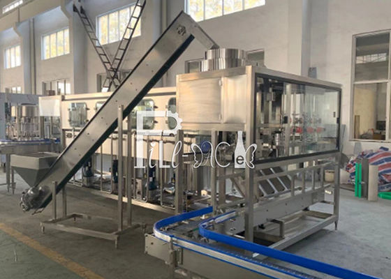 4600*2000*1800mm L 유형 5개 갤런 병 충전물 기계 협력 업체