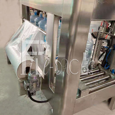 2.5 kw 자동장치 5 갤런 2200bph 물병 곤포기 협력 업체