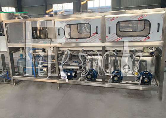 자동인 300bph 5 갤런 드럼 PLC 배럴 워터필링 기계 협력 업체