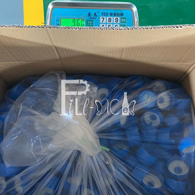 주문을 받아서 만들어진 상표를 가진 한 조각 순수한 물 물통 55mm Pe 갤런 병 마개 협력 업체