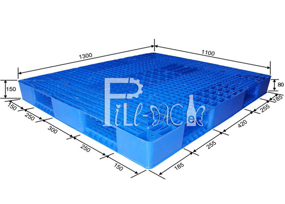 양측 사이드 HDPE 큰 갤런 물은 플라스틱제 팰릿 쌓아 올릴 수 있는 가역을 재활용했습니다 협력 업체