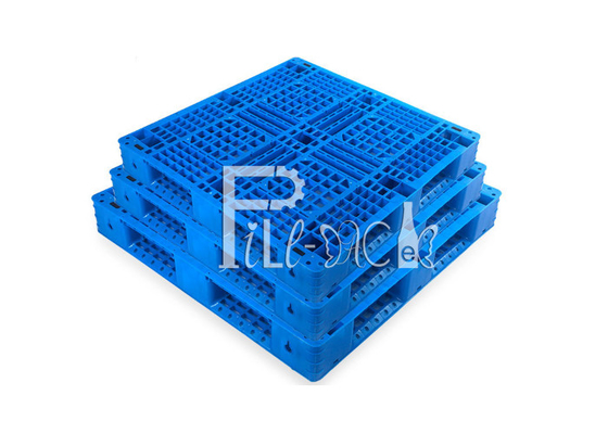 양측 사이드 HDPE 큰 갤런 물은 플라스틱제 팰릿 쌓아 올릴 수 있는 가역을 재활용했습니다 협력 업체