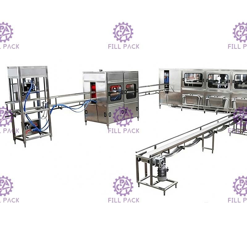 기계적인 몬 600BPH 5개 갤런 물 병 채우게 협력 업체