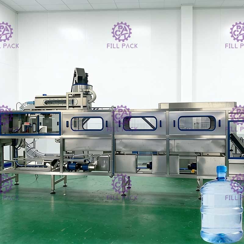 3개 갤런 순수한 물 충전물 기계 협력 업체