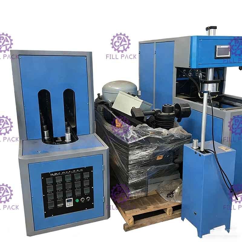 손잡이를 가진 반 자동적인 애완 동물 플라스틱 병 5 갤런 20 리터 중공 성형 기계 협력 업체