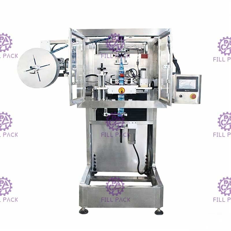 Panasonic AC 모터 목 소매 둥근 병 라벨 붙이는 사람 협력 업체