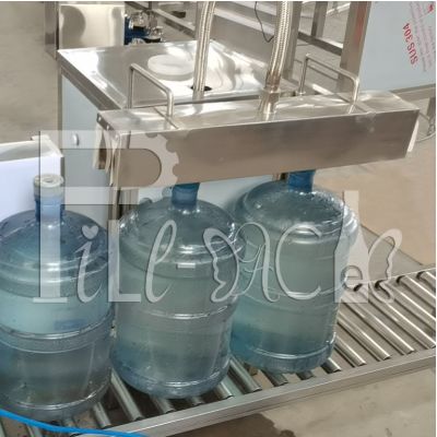 녹슬지 않는 강철 304 PVC 3 갤런 보틀 라벨 장치 목 스팀