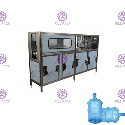 완전 자동 100 Bph 큰 배럴 18.9l 갤런 충전물 기계를 완료하십시오