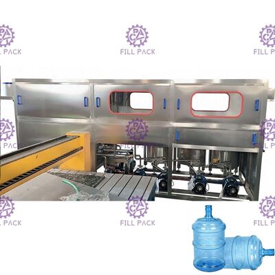 음료수용 300bph 자동 PLC 제어 5갤런 충진기