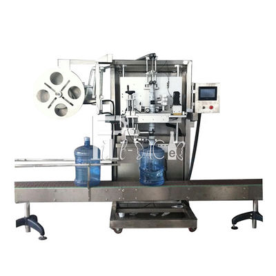 ISO PVC 5개 갤런 목 소매 병 라벨 붙이는 사람